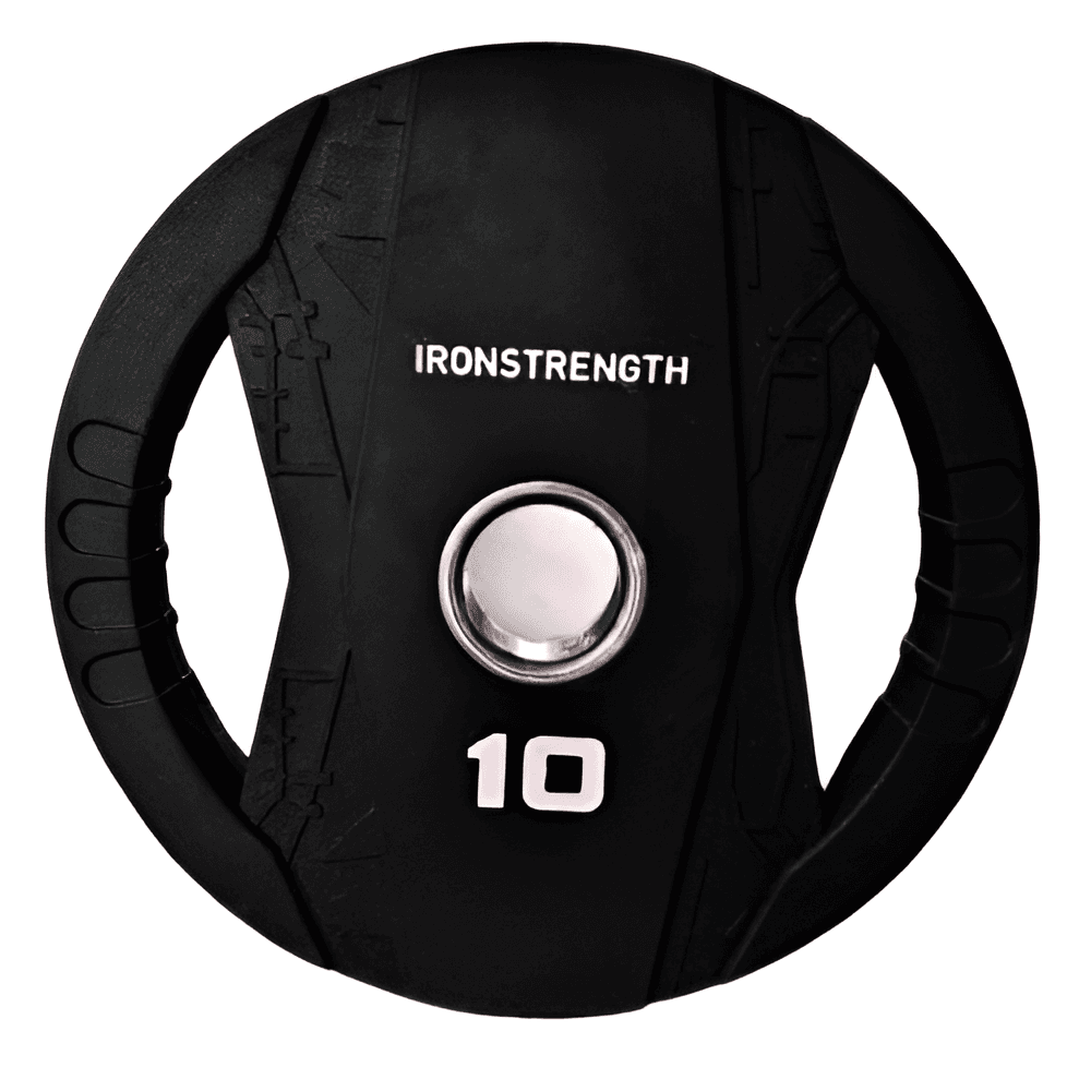 Rubber Plate Iron Strength 10kg set (G029-10)