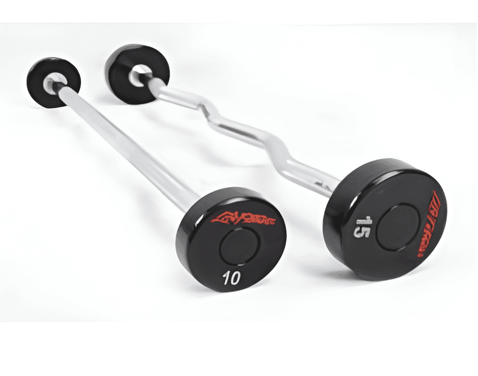 CPU Barbell Set Straight And EZ Bar 10kg, 15kg, 20kg, 25kg, 30kg (Total-200kg-Dimensions 5) G020